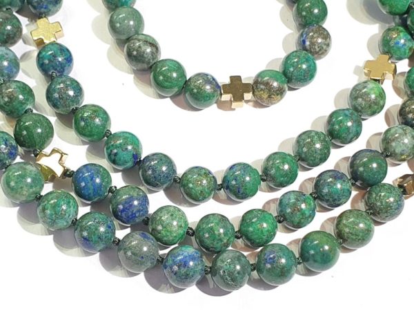 Azurite-malachite and Greek crosses - - Image 9