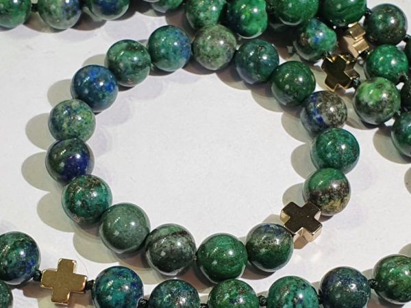 Azurite-malachite and Greek crosses - - Image 4