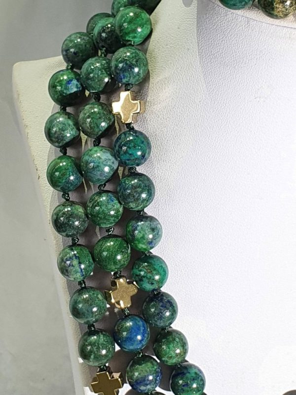 Azurite-malachite and Greek crosses - - Image 3
