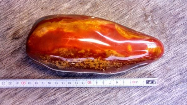 Ocean Jasper Massive Rare burgundy landscape colour -  - 18×8×6 cm - Image 2